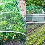 Jsdoin Strawberry Netting 4x10m Garden Net with Pegs Ties Pond Protective Mesh view 6