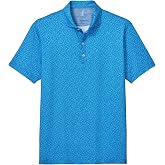 johnnie-O Plumeria Polo | Men's Featherweight Performance Polo | Moisture-Wicking | UPF 50