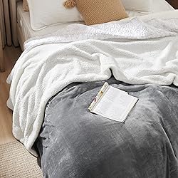 Bedsure Sherpa Fleece Blankets Queen Size for Bed