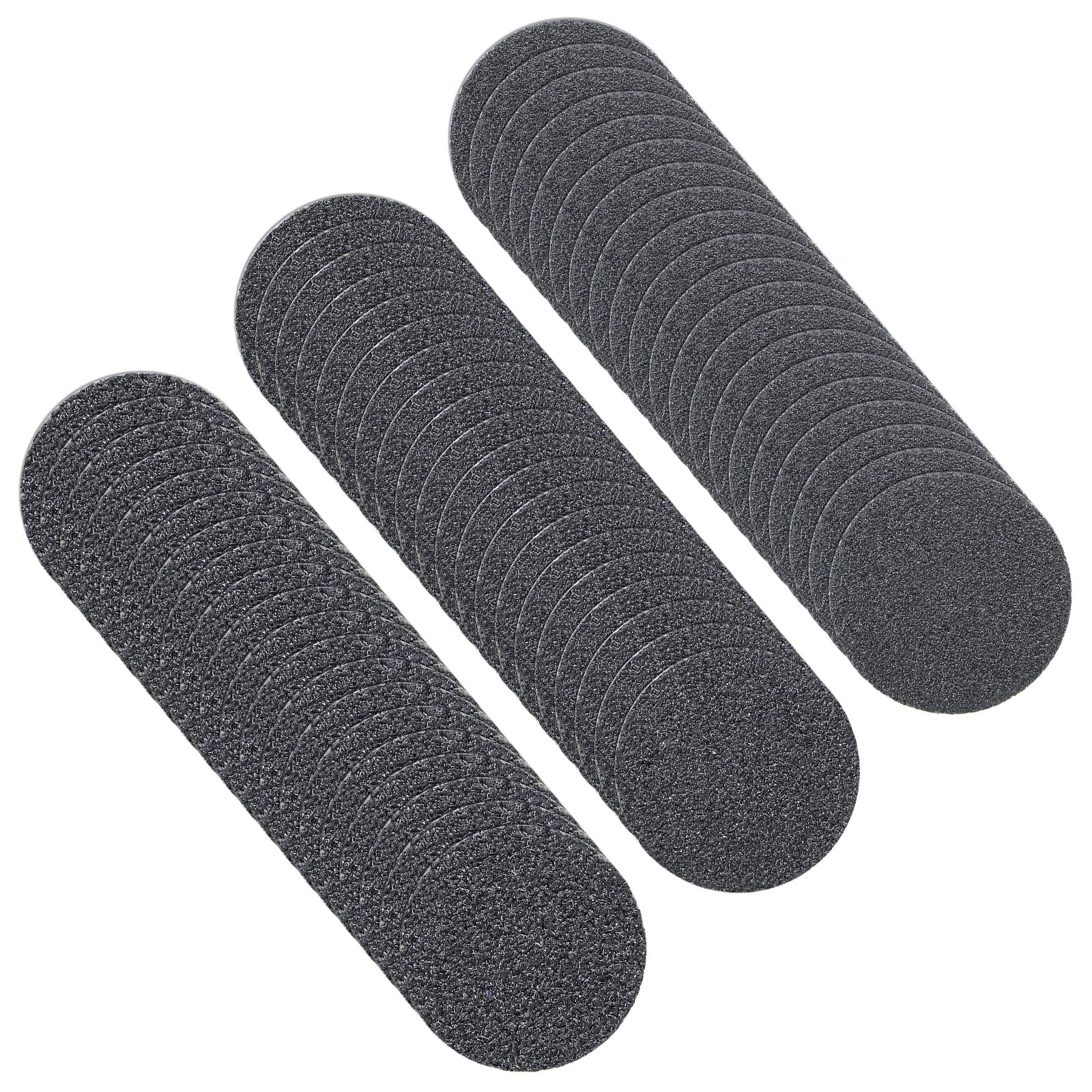 CoCud Hook & Loop Sanding Disc, 1" Dia 60/100/150 Assorted Grit, No Hole Wet Dry Orbital Sandpaper Silicon Carbide - (Applications: for Wood or Metal Polishing), 60-Pieces