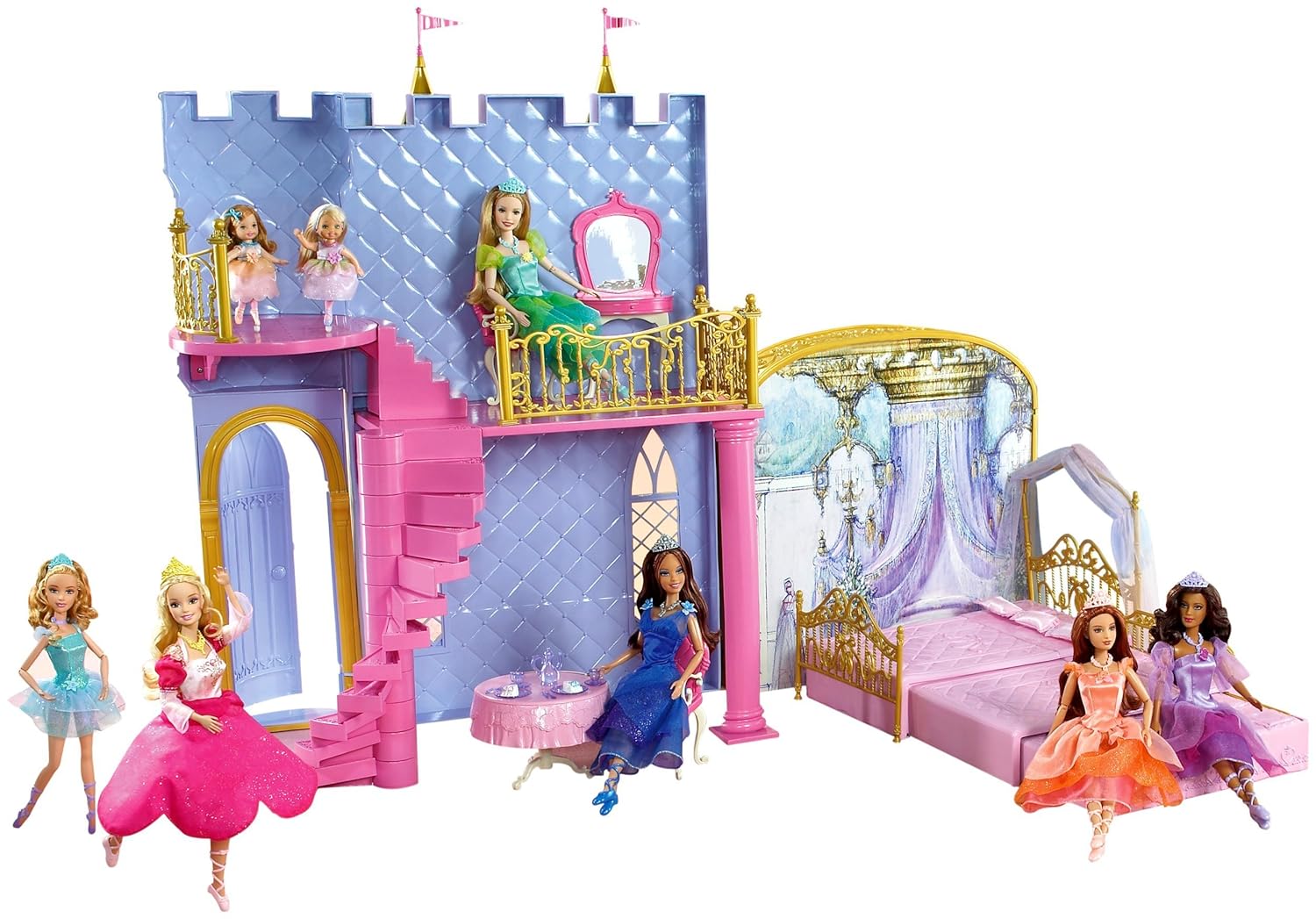 barbie 12 dancing princesses dance