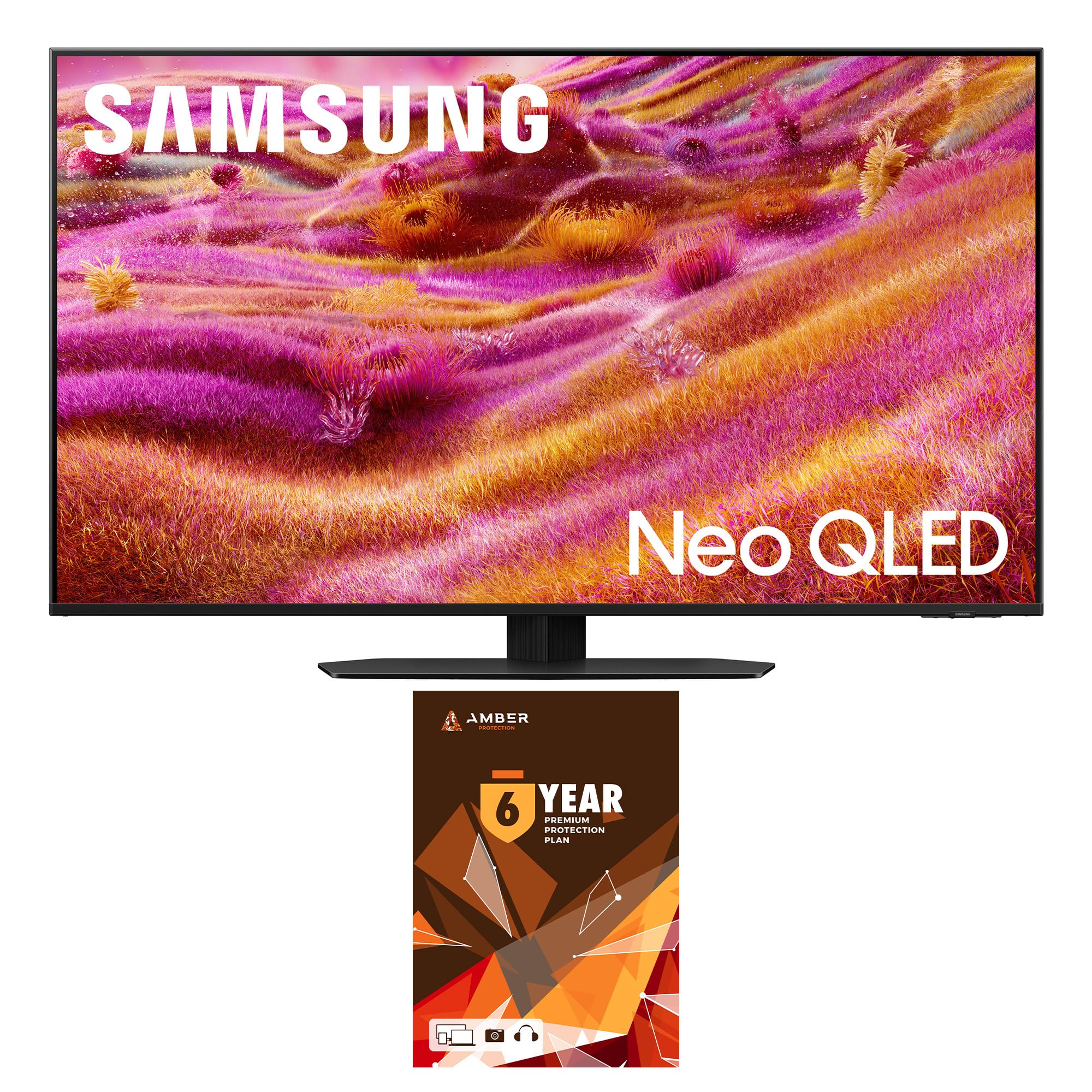 Photo 1 of Samsung QN43QN90FAFXZA 43 Inch Neo QLED 4K QN90F Vision AI Smart TV with 6 Year Amber Protection Plan (2025)
