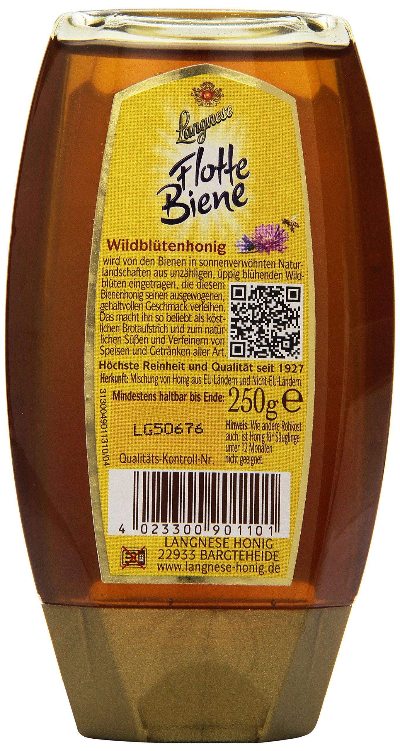 Flotte Biene Wildblütenhonig , 250 g 2