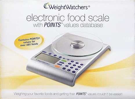 Weight Watchers Electronic Food Scale And Database Amazon Ca