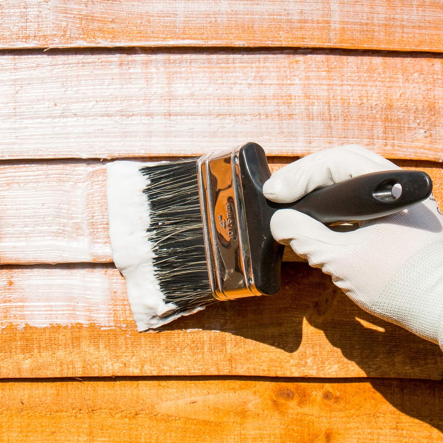 Roxil Wood Protection Cream 3L - Instant Wood Sealer, Waterproofing Clear Treatment, Preserves Outdoor Wood: Fences, Decking, Furniture, Sheds - Image 4