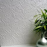 Brewster 437-RD0648 Howard Supaglypta Wallpaper, Paintable
