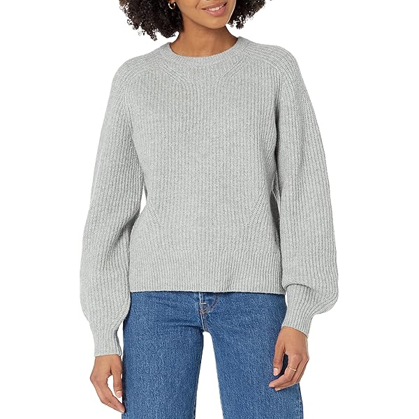 Essentials Soft-touch Modern Cable Crewneck Sweater dames Trui