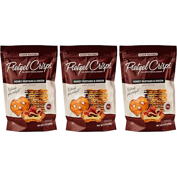 snack factory pretzel crisps honey mustard