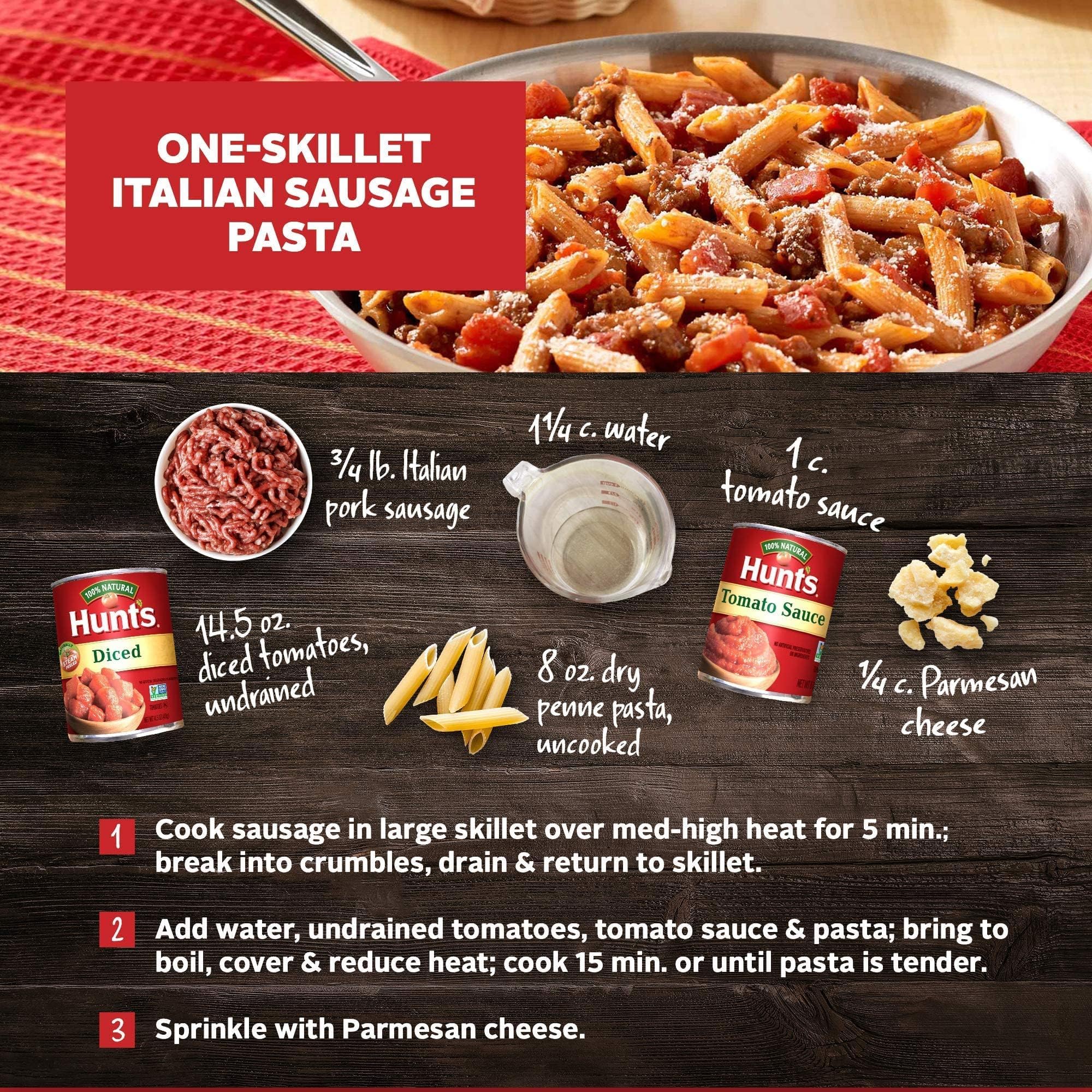 Hunt's Diced Tomatoes, Keto Friendly, 14.5 oz (Pack of 2) Pricepulse