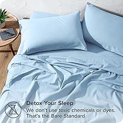 Bare Home Flannel Sheet Set 100% Cotton Twin Extra