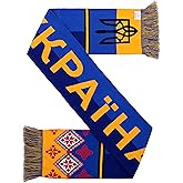 Ukraine Ukraina Soccer High-Definition HD Knit Scarf
