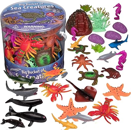 sea creature toy videos