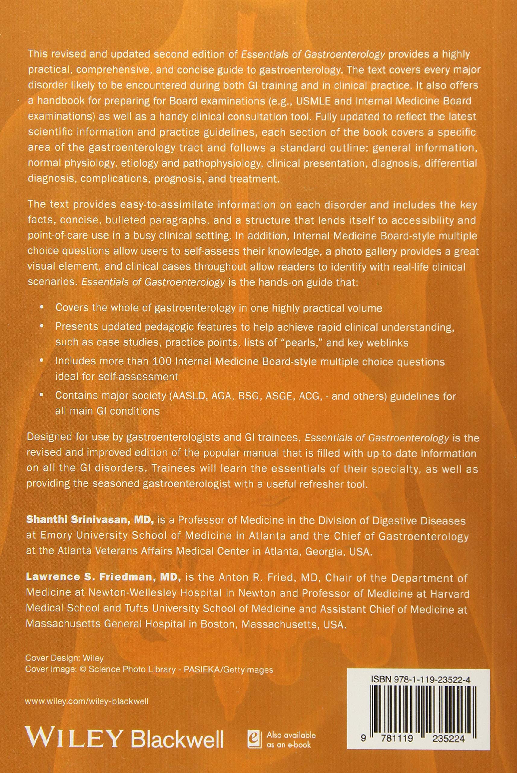 Sitaraman and Friedman's Essentials of Gastroenterology: Shanthi  Srinivasan, Lawrence S. Friedman: 9781119235224: Gastroenterology: Amazon  Canada
