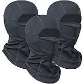 Balaclava Ski Mask 3 Pieces Full Face Cover for Men and Women Breathable Windproof Balaclava Face Mask for Skiing & Snowboard