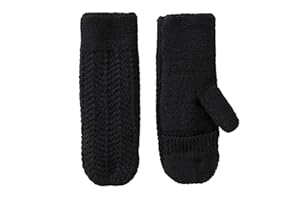 VIA BY SKL STYLE Women's Recycled Knit Mittens