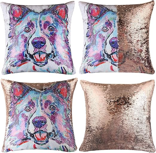 Amazon Com Evermarket Mermaid Throw Pillow Cover Magic Reversible