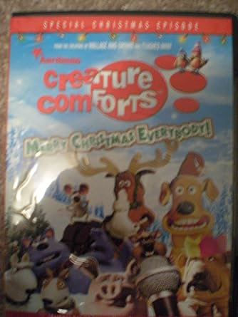 Amazon Com Creature Comforts Merry Christmas Everbody Nick Park