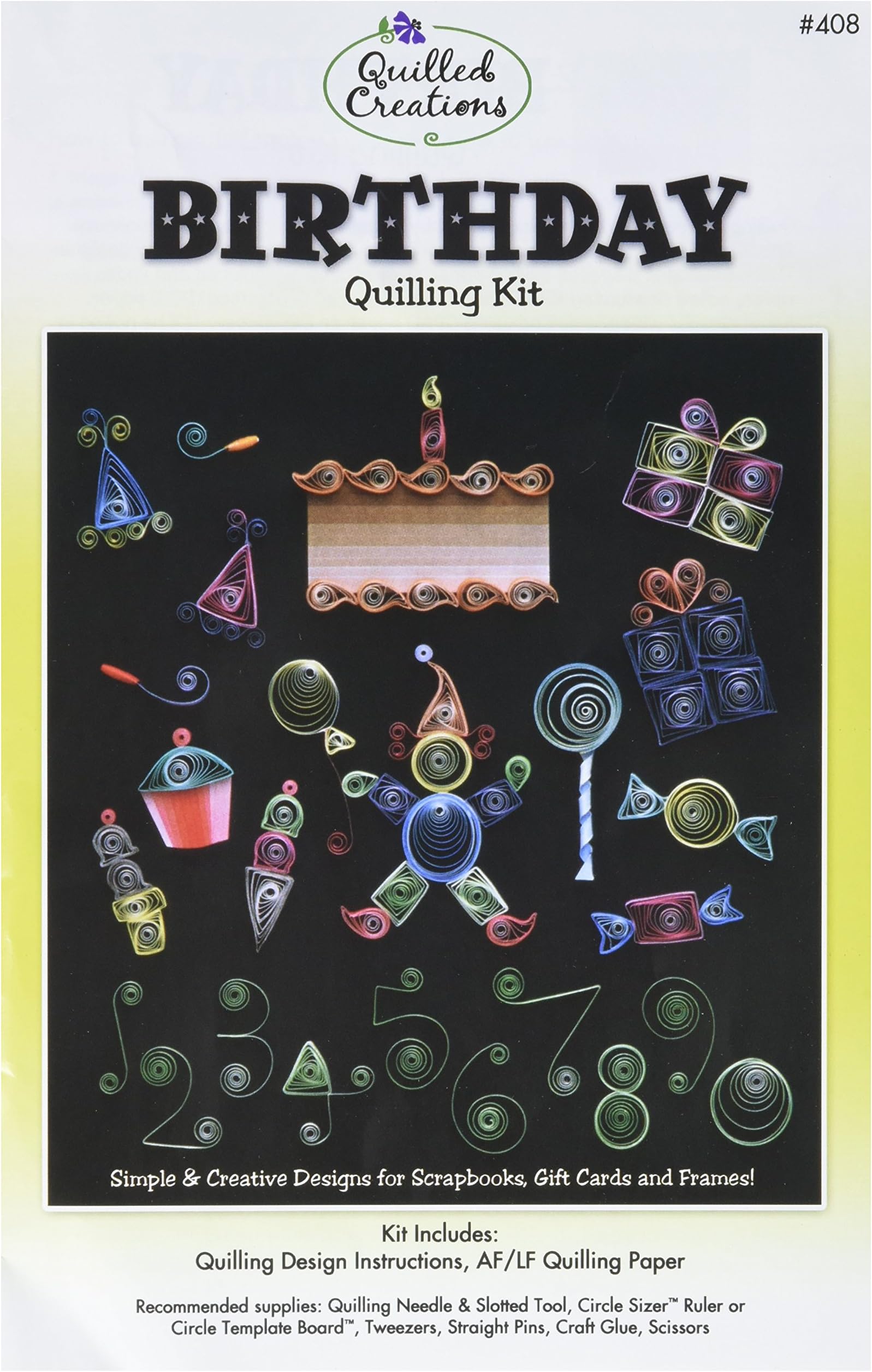 Quilled Creations Paper Quilling Kit Birthday
