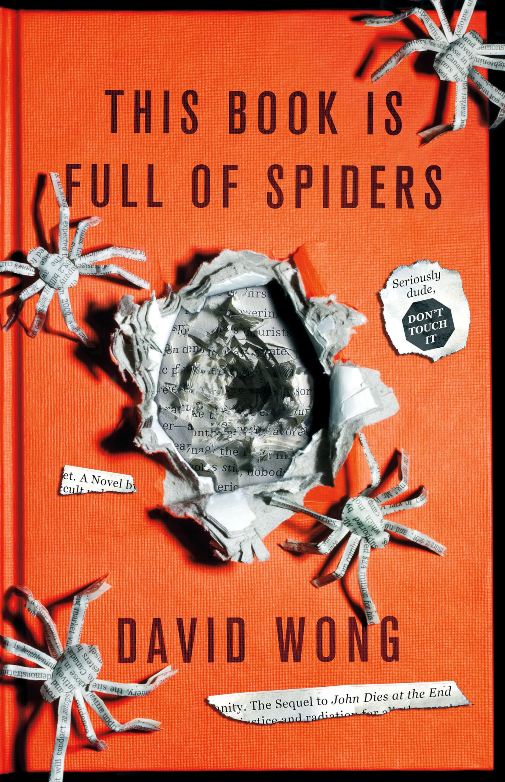 This Book Is Full Of Spiders: Seriously Dude Dont Touch It