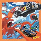 Ravensburger Hot Wheels 3x 49 Piece Jigsaw Puzzles for Kids 5+ view 2