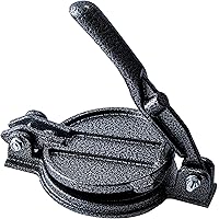 ARC USA, 0021, 5 inch Heavy Duty Cast Iron, Dough Press, Sopes Maker, Gorditas Maker, Flour Press, Even Pressing…