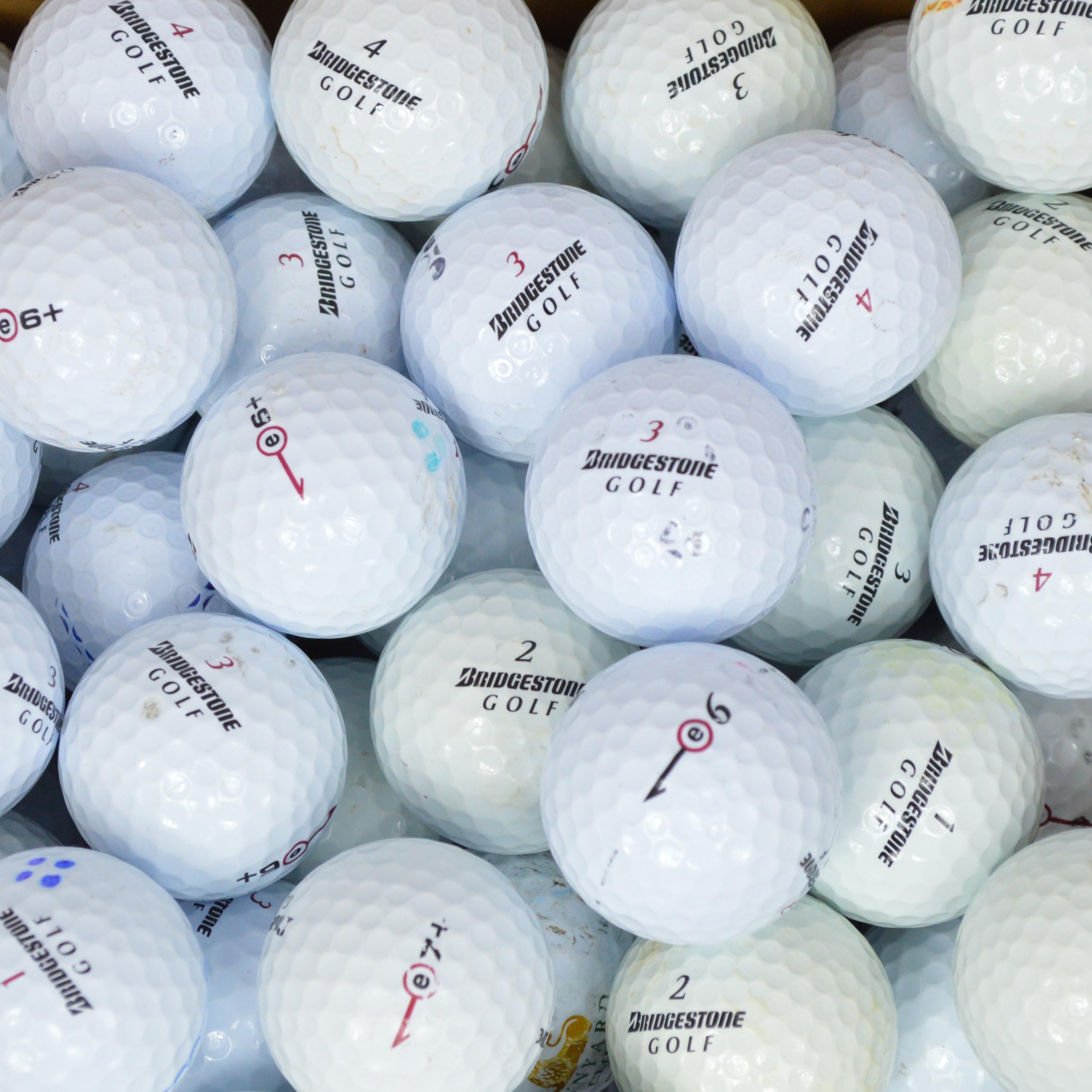 Second Chance Bridgestone E5 / E6 / E7 Lake Golf Balls (Grade B)