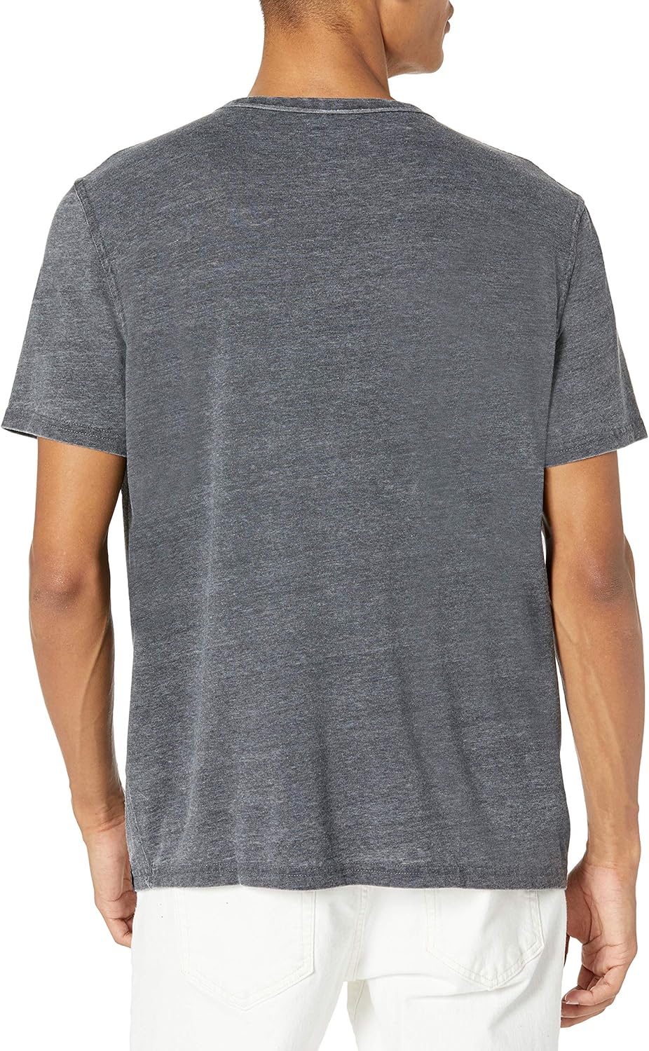 Lucky Brand Men's Venice Burnout Notch Neck Tee Shirt | 