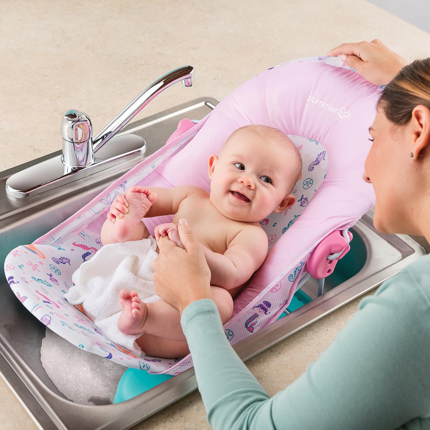 summer large baby bather