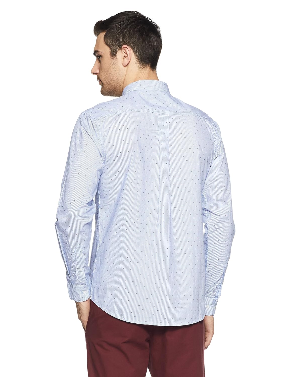 symbol amazon brand men's regular fit casual shirt