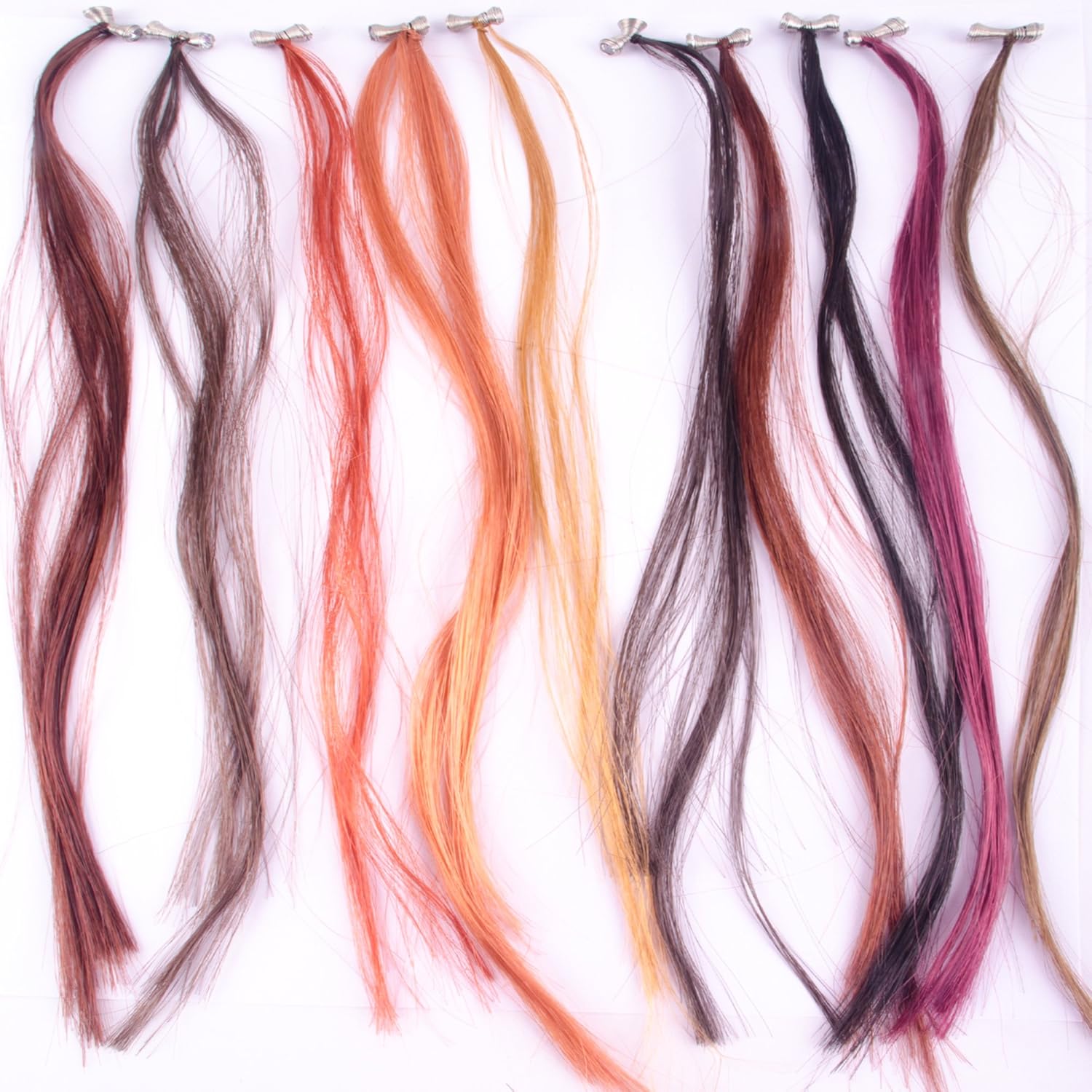 Majik Set Of 10 Pcs Colored Hair Highlights Streaks For Kids And