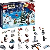 LEGO Star Wars 2019 Advent Calendar 75245 Holiday Gift Set Building Kit with Star Wars Minifigure Characters (280 Pieces)