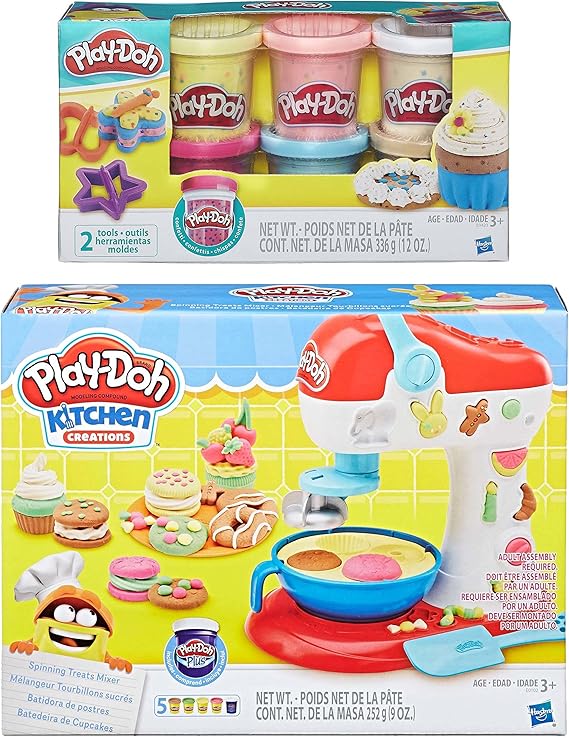 play doh spinning treats