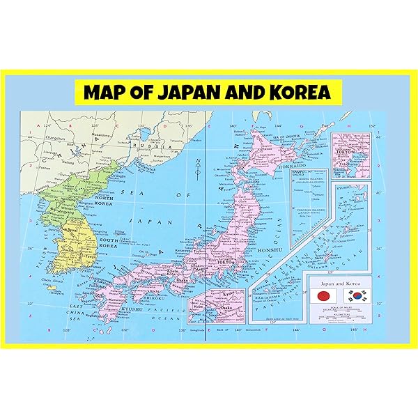 mity まさかつ Amazon.com : Japan Wall Map, 33.1