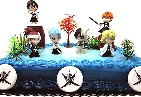 Amazon Com Bleach Anime Cake Topper Toys Games