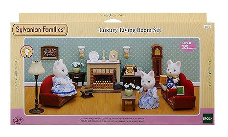 Sylvanian Families Luxury Living Room Set: Amazon.co.uk: Toys & Games 