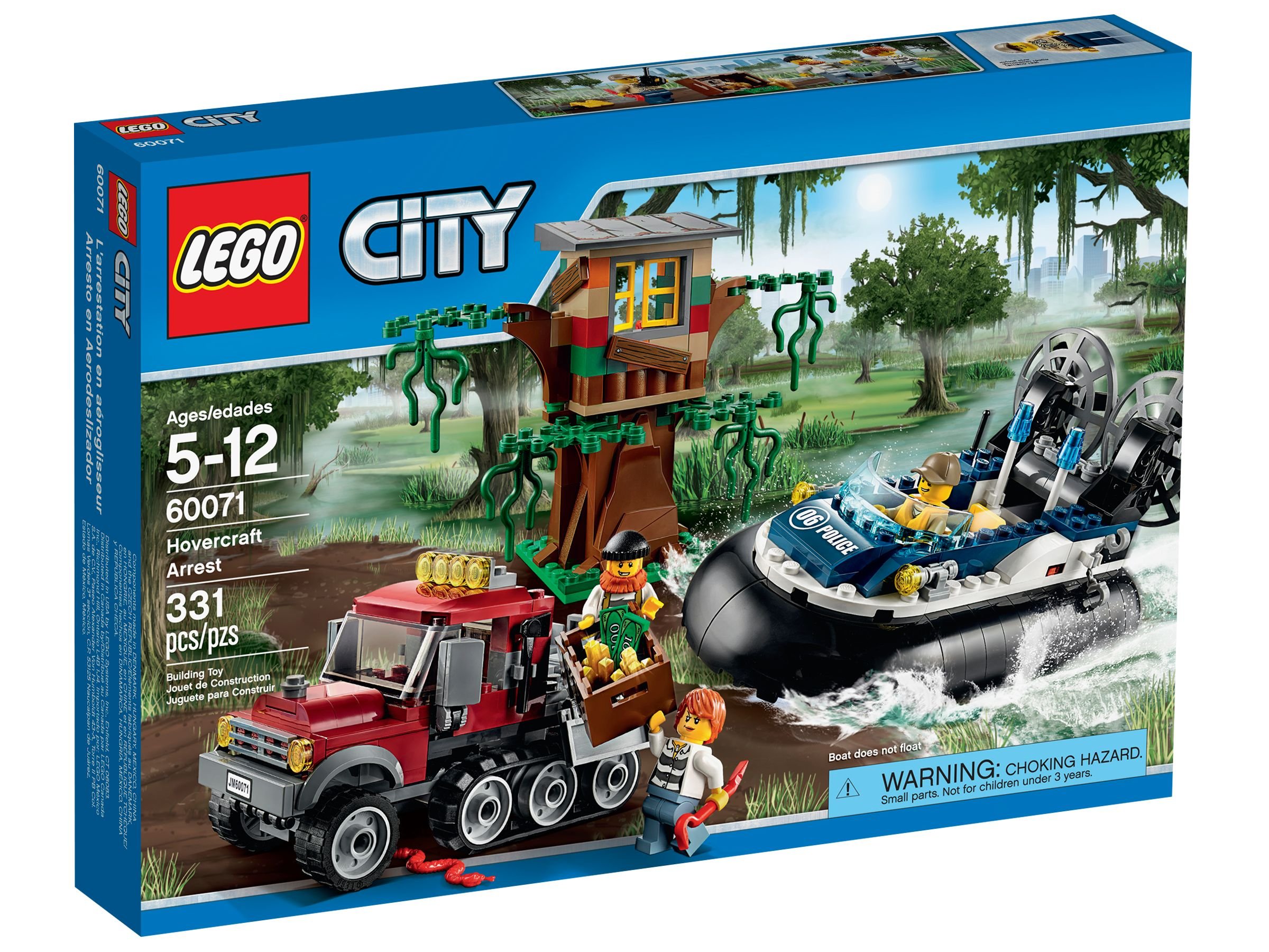 LEGO City Arresto del Aerodeslizador 60071