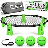 GoSports Slammo PRO Game Set &ndash; Premium Outdoor Lawn, Beach &amp; Tailgating Roundnet Game for Kids, Teens &amp; Adults