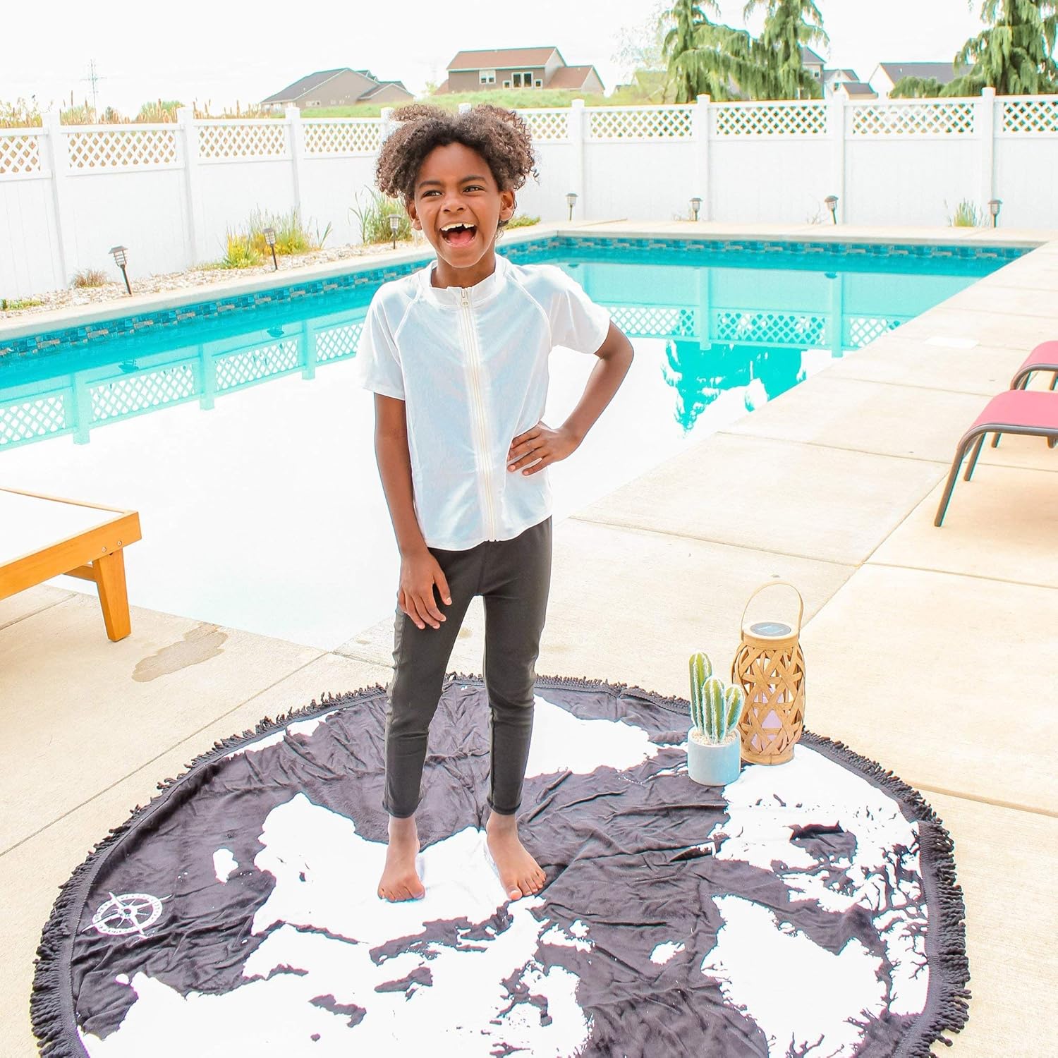 SwimZip Kids Swim Pants - Girls & Boys UPF 50+ Swim Leggings - Multiple Colors: Clothing