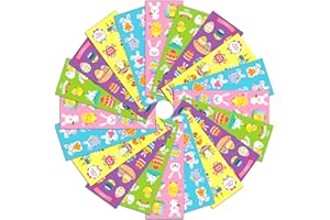 LINAYE 50 Sheets Easter Stickers for Kids - 550PCS Assorted Easter Stickers Bulk for Kids Easter Treats for Kids Easter Basket Stuffers Egg Stickers Easter Gift for Kids Easter Party Favor Supplies