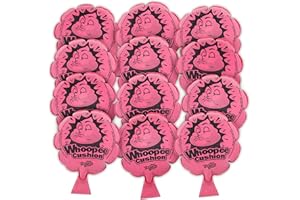 Laughing Smith 12-Pack Whoopie Cushion Set - Bulk Party Favors for Kids, Fun Prank Toys for Birthday Bags - Safe & Hilarious Fart Sounds for Boys & Girls - Ideal for Parties & Gifts