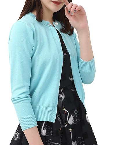 NianEr Womens Light Weight Open Front Knit Cardigans Sweater