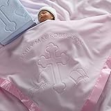 Custom Catch Personalized Baptism Baby Blanket Gift
