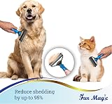 Fur Magic Deshedding Dematting Tool 2-in-1 Double-Sided Grooming Brush view 4