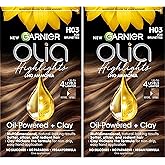 Garnier Hair Color Olia Ammonia-Free Permanent Hair Dye, H03 Highlights for Brunettes, 2 Count (Packaging May Vary)