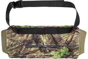 Hand Warmer Pouch - Hand Muff Warmer with Pockets, Fleece and Strap- Fit for Huting, Camping, Outside Working, Hiking, Footba