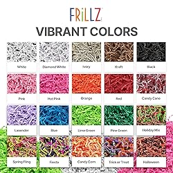 FRILLZ Crinkle Cut Paper Shred Filler for