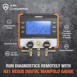 NAVAC NX1 Nexus Digital Manifold Gauge - Bluetooth