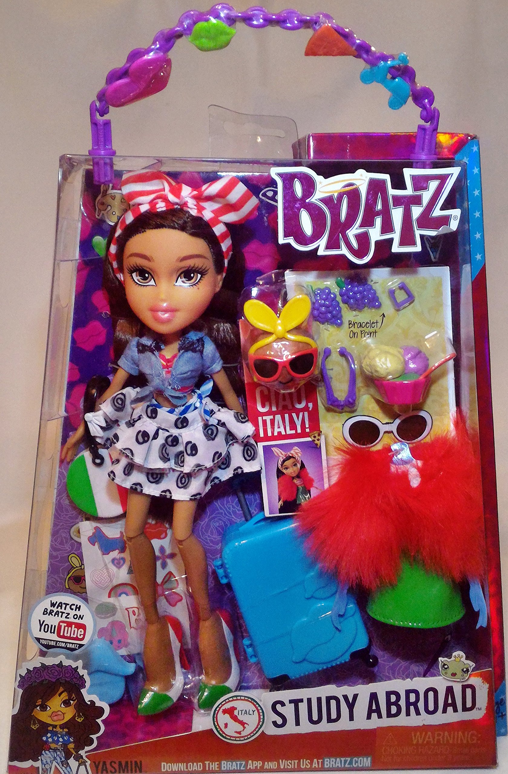 Bratz Yasmin to Italy Study Abroad Doll
