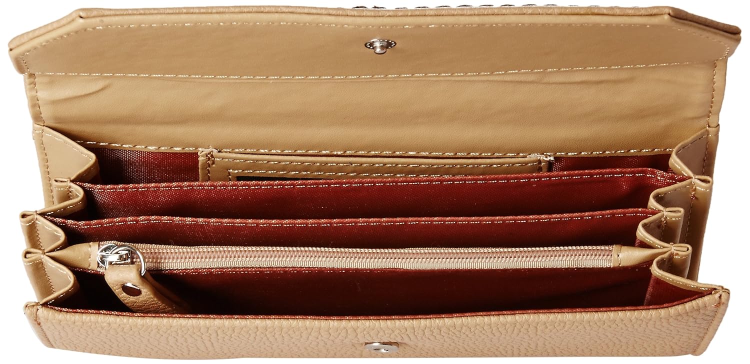 lavie cyfe women's clutch (beige)