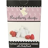 Flathau's Fine Foods Raspberry Snaps, 4-Ounce Boxes (Pack of 12)